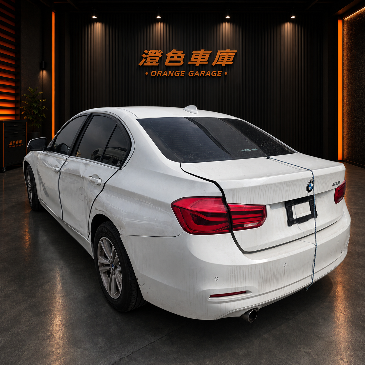 BMW 3 Series 318I 整車拆賣 二手零件照片 - Orange Garage